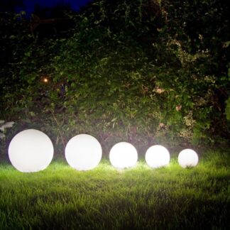 Lampa ogrodowa kula G400 40 cm IP44 E27