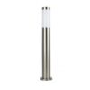Lampa ogrodowa stal nierdzewna Inox ST65 IP44 E27 okrągła