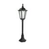 Lampa ogrodowa stojąca Retro Classic 85 cm IP43 E27 czarna