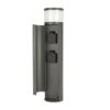 Lampa ogrodowa Elborn z 2 gniazdami IP54 LED G9