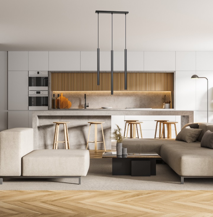 Lampa wisząca Selter 3 czarna – potrójna tubowa oprawa LED G9