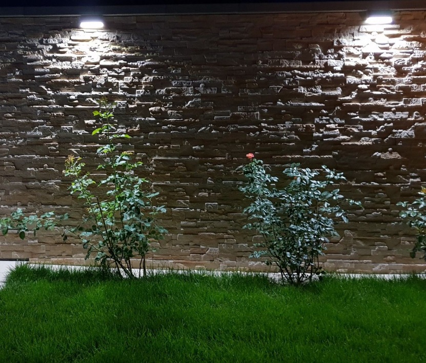 Lampa elewacyjna LED Mur PC IP65 3W antracyt regulowana barwa światła