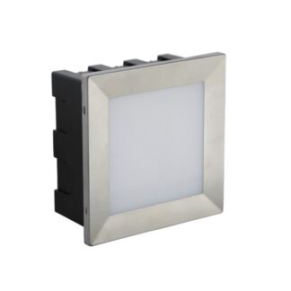 Lampa schodowa LED Inox Mur 3.5W 3000K IP65 kwadratowa zewnętrzna