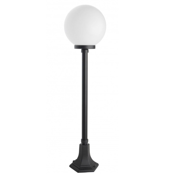 Lampa ogrodowa słupek Kula Classic 25 E27 IP43 czarna 103 cm