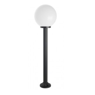Lampa ogrodowa stojąca Kula 130 czarna IP43 E27 60W