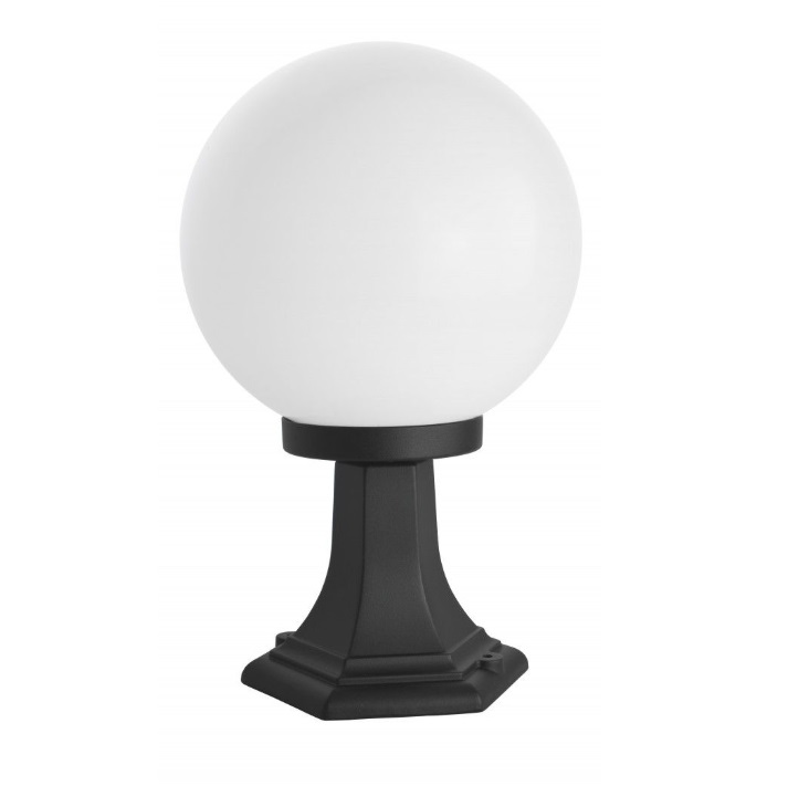 Lampa ogrodowa Kula Classic 25 E27 IP43 czarna 41 cm