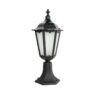 Latarnia ogrodowa Retro Classic 50 cm IP43 E27 – aluminiowa, czarna
