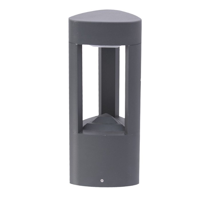 Słupek ogrodowy LED Fan 30 cm IP54 ciemnoszary