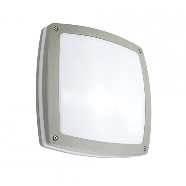 Plafon elewacyjny aluminiowy Nex IP44 srebrny E27