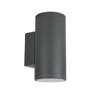 Kinkiet zewnętrzny Adela antracytowy IP54 światło góra–dół GU10