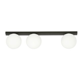 Plafon sufitowy Fit 3 z trzema mlecznymi kulami E14 IP20