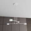 Lampa sufitowa Modus 4 biała – skandynawski design z 4 źródłami światła GX53