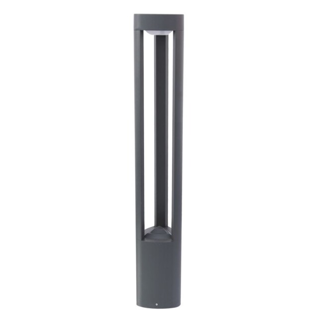 Słupek ogrodowy LED Fan 80 antracyt IP54 GX53 80 cm