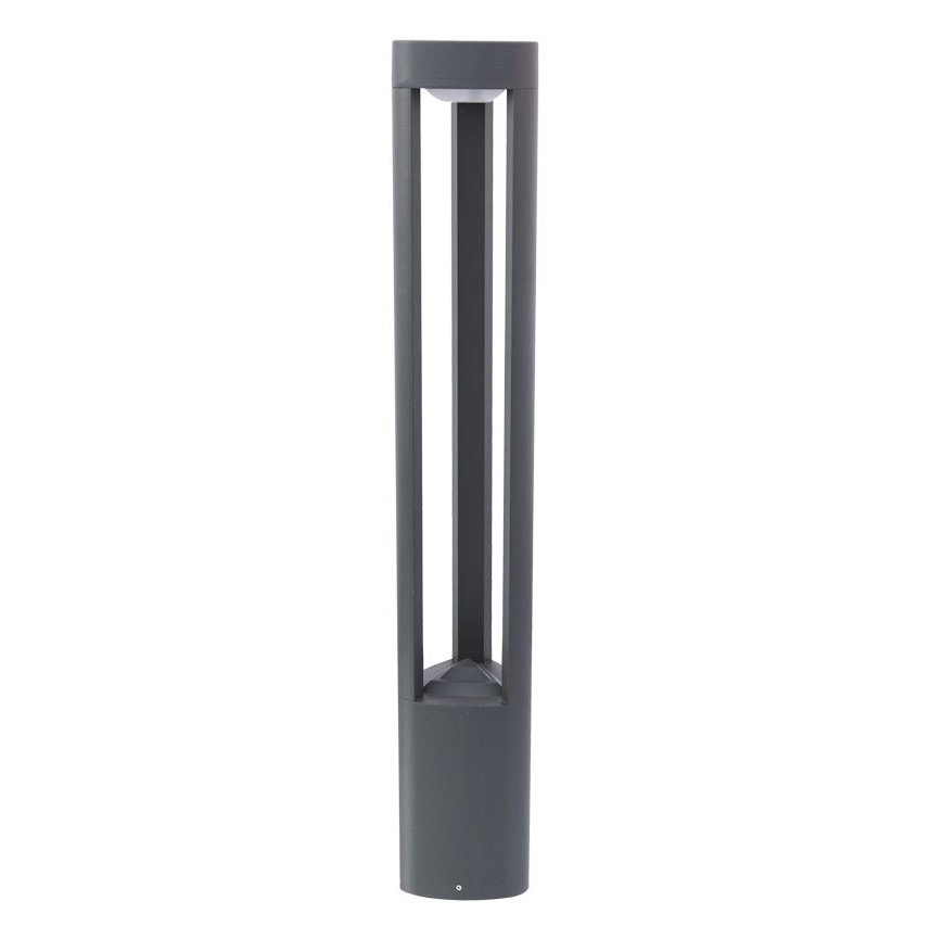 Słupek ogrodowy LED Fan 80 antracyt IP54 GX53 80 cm
