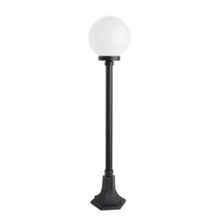 Lampa ogrodowa stojąca Kula Classic 100 cm E27 IP43 czarna