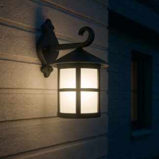 Kinkiet zewnętrzny Cordoba IP23 E27 60W czarny