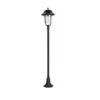 Lampa ogrodowa stojąca Prince 167 czarna IP54 E27 167 cm