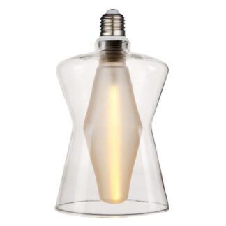 Żarówka dekoracyjna LED Cone E27 4,1W 2700K 320lm ściemniana transparentna