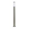 Lampa ogrodowa stojąca ze stali nierdzewnej Inox ST110 IP44 srebrna