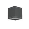 Lampa sufitowa zewnętrzna Adela IP54 GU10 antracyt kwadratowa