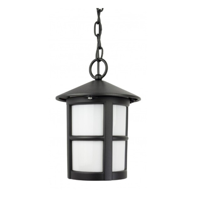 Lampa ogrodowa wisząca Cordoba czarna E27 IP23