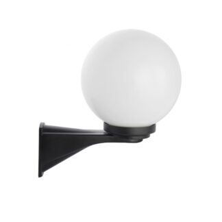 Kinkiet ogrodowy Kula 20 czarny IP43 E27