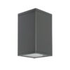 Spot sufitowy Adela IP54 E27 antracyt – lampa zewnętrzna na taras