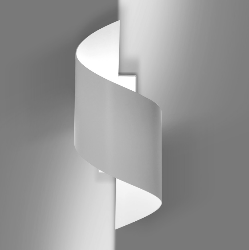 Biały kinkiet Spiner z dwukierunkowym światłem G9 IP20