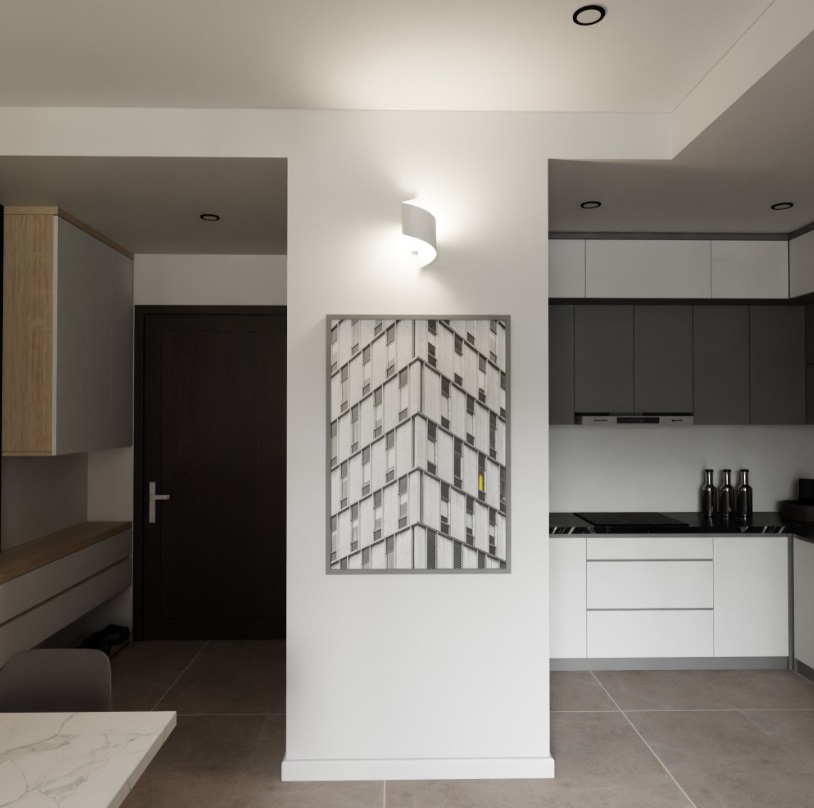 Biały kinkiet Spiner z dwukierunkowym światłem G9 IP20