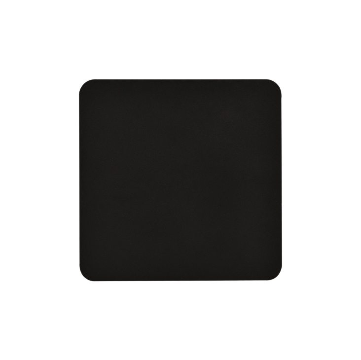 Czarny kinkiet ścienny Emibig Form z gniazdem G9 IP20 – minimalistyczna kwadratowa oprawa