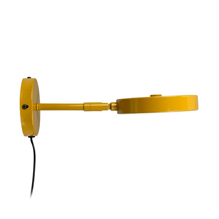 Kinkiet LED Starlight musztardowy – regulowany z 3-stopniowym ściemniaczem