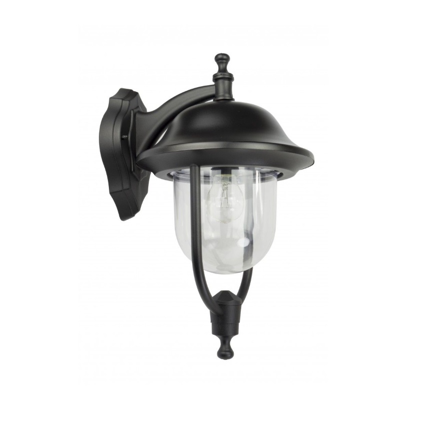 Kinkiet ogrodowy Prince czarny IP54 E27 60W