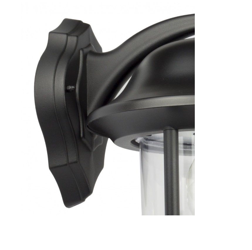 Kinkiet ogrodowy Prince czarny IP54 E27 60W