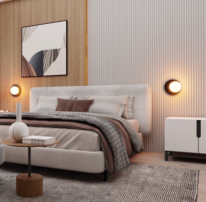 Kinkiet ścienny Oslo czarny z mleczną kulą E14 IP20