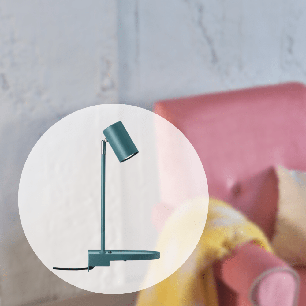 Kinkiet z półką i portem USB Cody GU10 15W IP20 – Nordlux