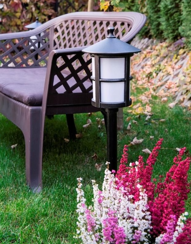 Lampa ogrodowa stojąca Cordoba 70 cm E27 IP23 czarna