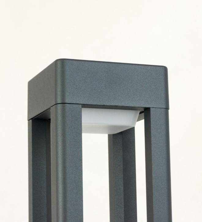 Lampa ogrodowa stojąca Fan 50 IP54 antracyt GX53 aluminiowa