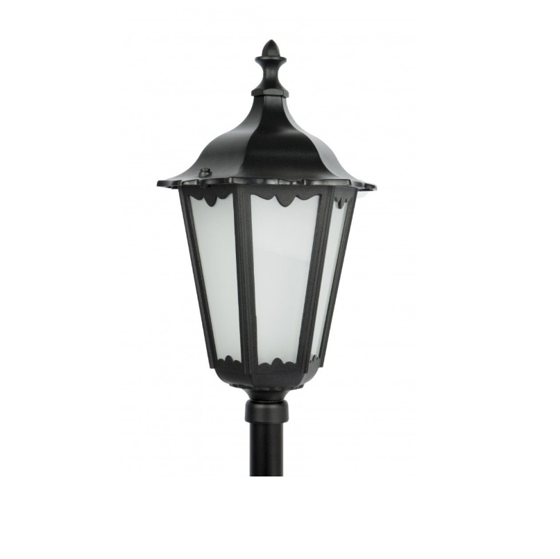 Lampa ogrodowa stojąca Retro Classic 85 cm IP43 E27 czarna