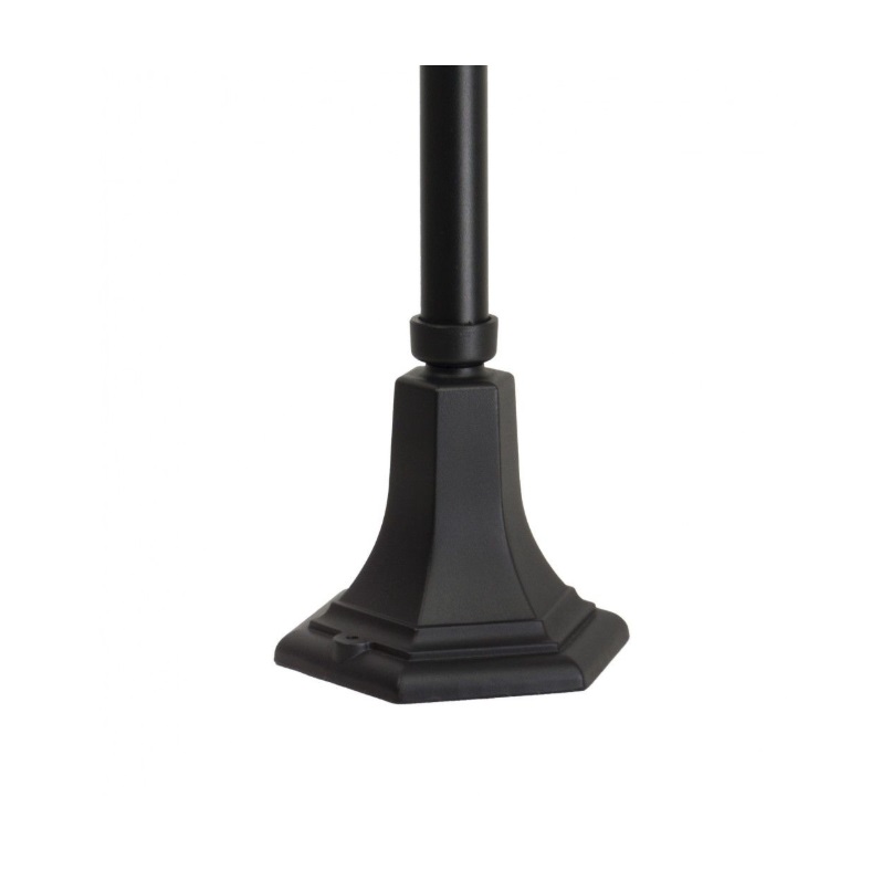 Lampa ogrodowa stojąca Retro Classic 85 cm IP43 E27 czarna