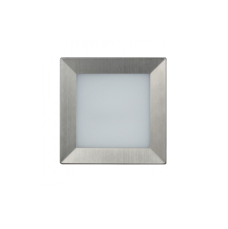 Lampa schodowa LED Inox Mur 3.5W 3000K IP65 kwadratowa zewnętrzna