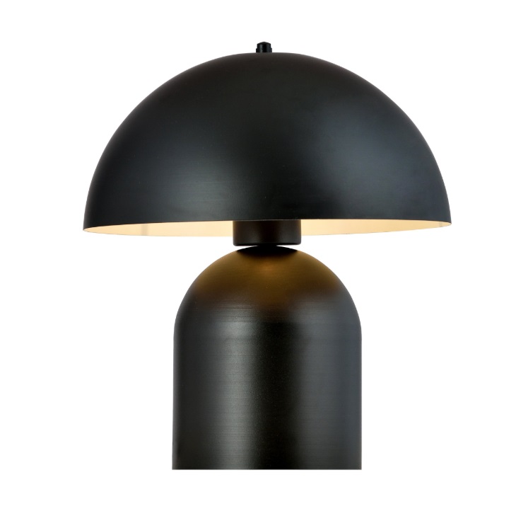 Lampa stołowa Kava czarna – minimalistyczny design w matowym wykończeniu