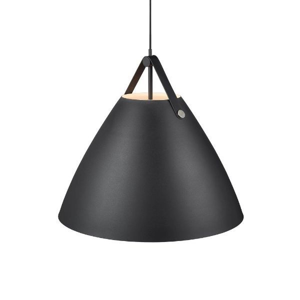Lampa wisząca Nordlux Strap 68 czarna E27 60W IP20