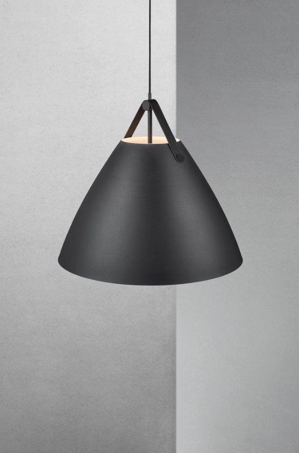 Lampa wisząca Nordlux Strap 68 czarna E27 60W IP20