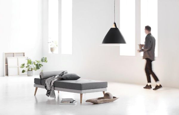 Lampa wisząca Nordlux Strap 68 czarna E27 60W IP20