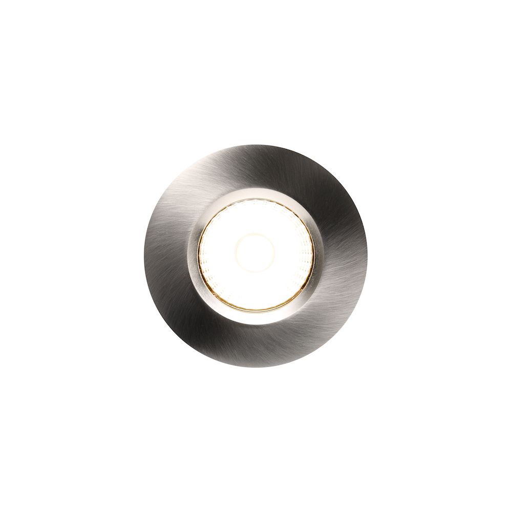 Oczko wpuszczane LED Fremont IP65 stal szczotkowana 4,5W 2700K