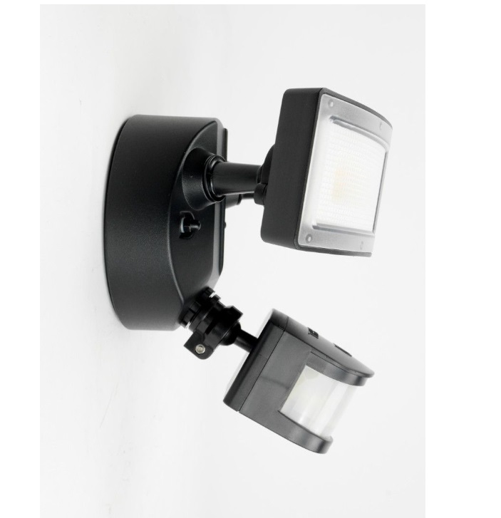 Reflektor LED Duo 36W z czujnikiem ruchu i zmierzchu IP54 – podwójne światło 3000 lm, barwa 4000K