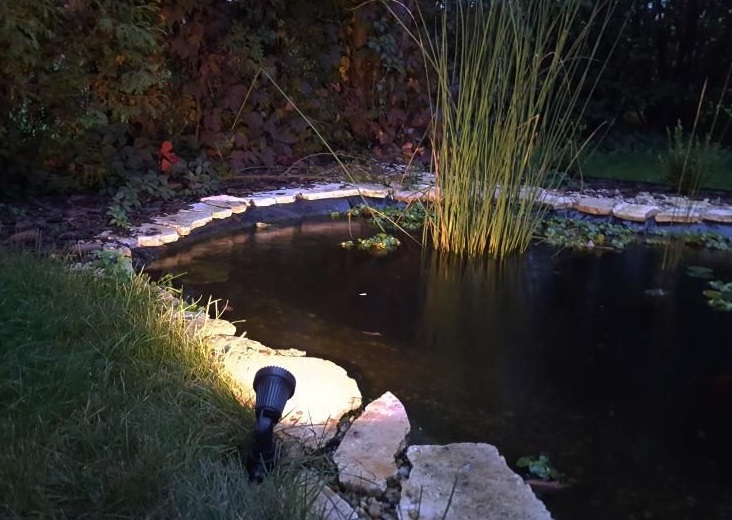 Reflektor ogrodowy wbijany Prit czarny IP55 GU10