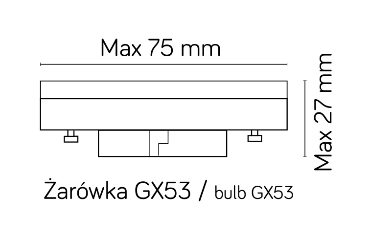 Słupek ogrodowy LED Fan 80 antracyt IP54 GX53 80 cm