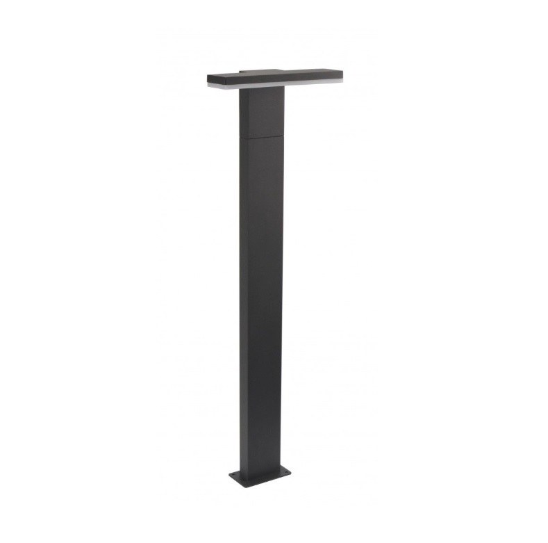 Słupek ogrodowy LED Fler 80 cm ciemnoszary IP54 10 W 4000 K