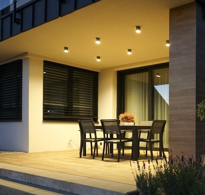 Spot sufitowy zewnętrzny Adela IP54 GU10 antracytowy